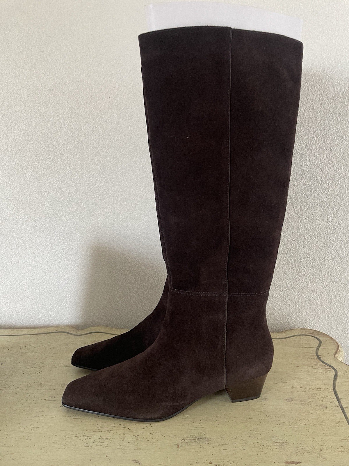 Madewell The Lexie Tall Boot with Extended Calf in Suede 10 M NWOB $298 NX608