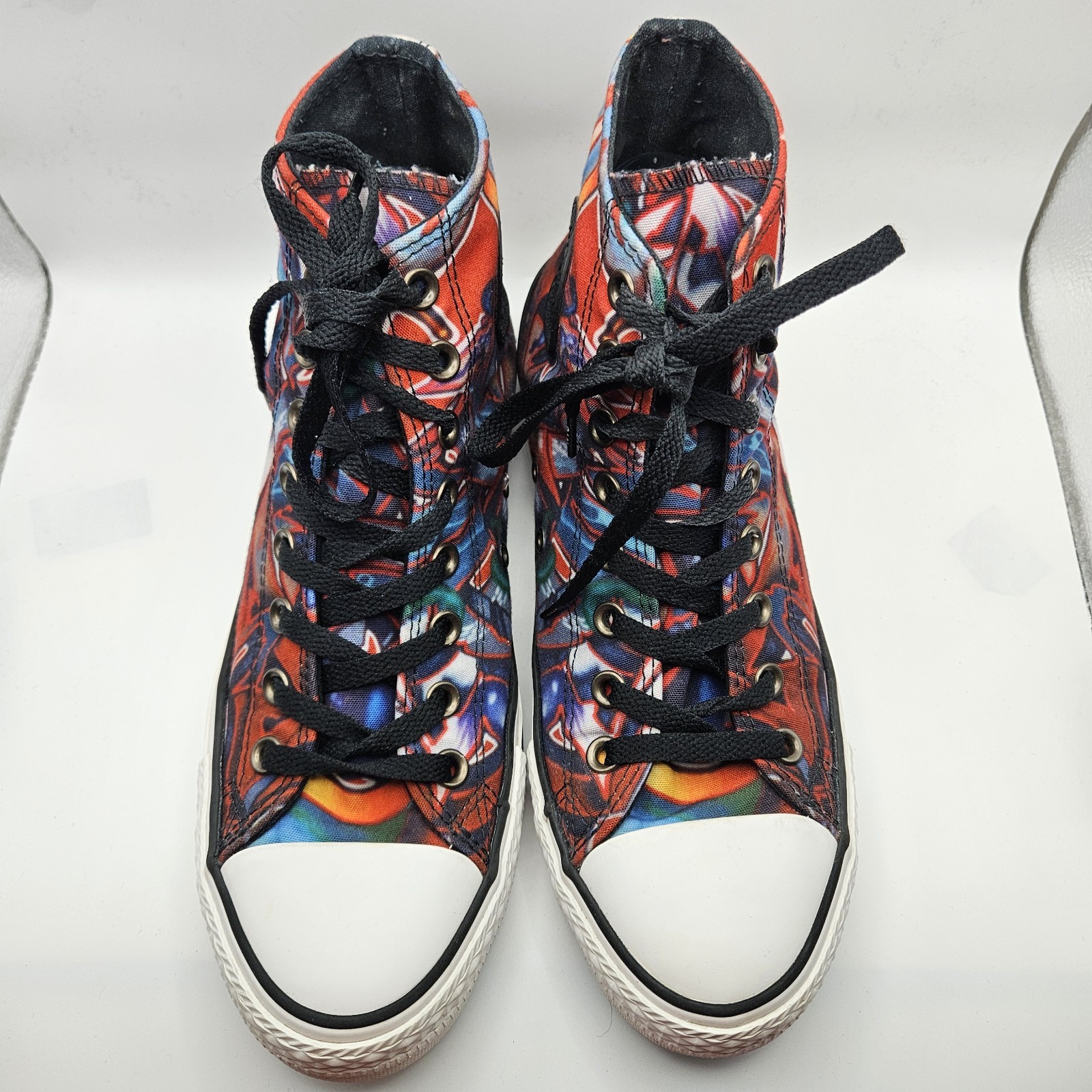 Converse CTAS Unisex Graffiti City Art Urban High Top Sneakers Size M8 W10 READ