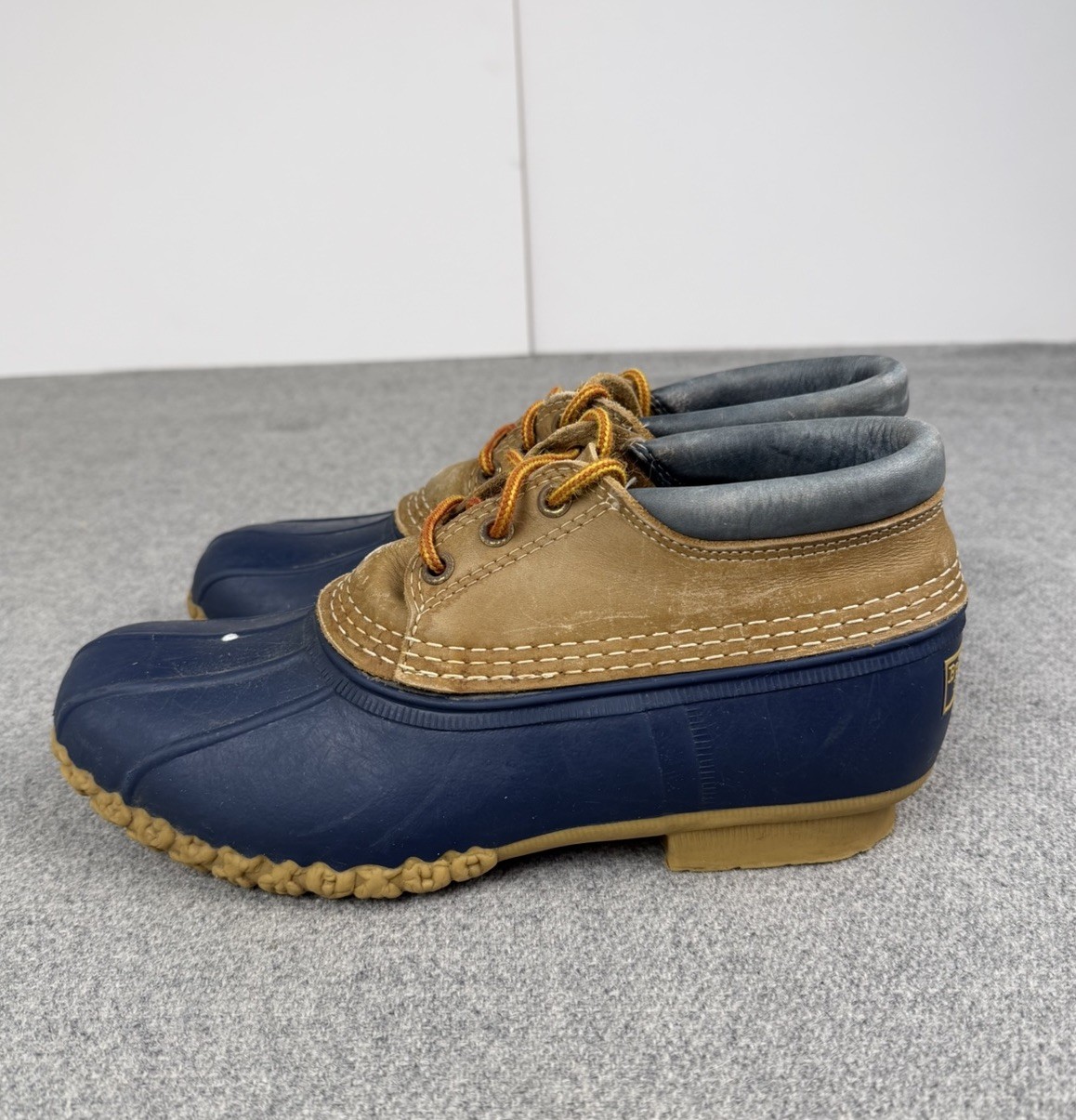 VTG LL Bean Duck Boots Women’s8.5 Gumshoe Hunting Waterproof Low Top Rubber