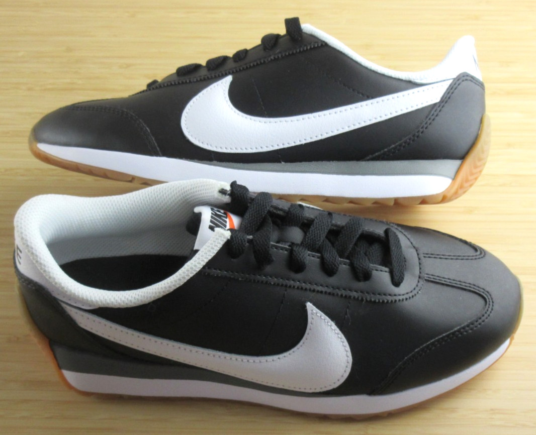 Nike Women’s Pacific Leather Retro Black White Gum Lifestyle Shoes Size 9 NIB