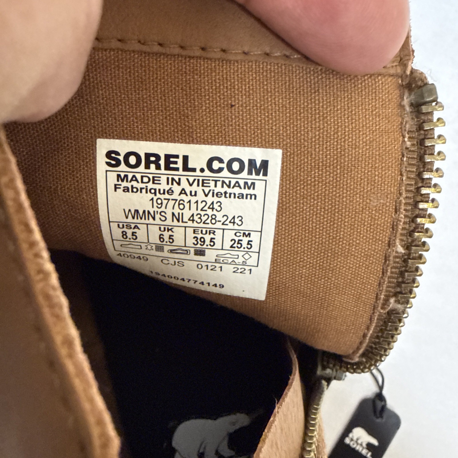 SOREL Boots Emelie II Zip WP Women’s Sz 8.5 Waterproof