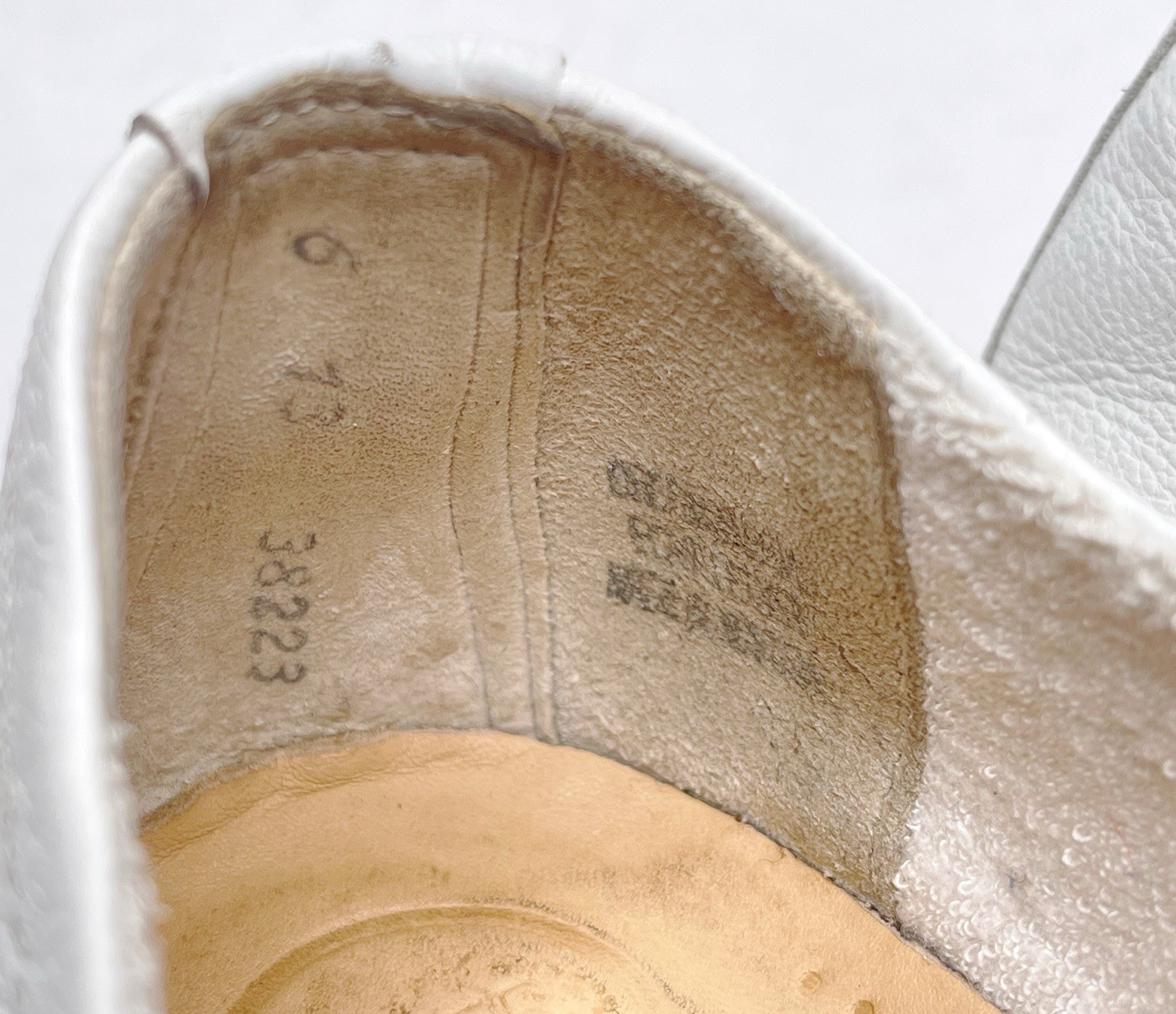 【EUC!】Paul Green ✤ Carly Sneakers White Pebble Leather US W 8.5 🇦🇹Austria Made