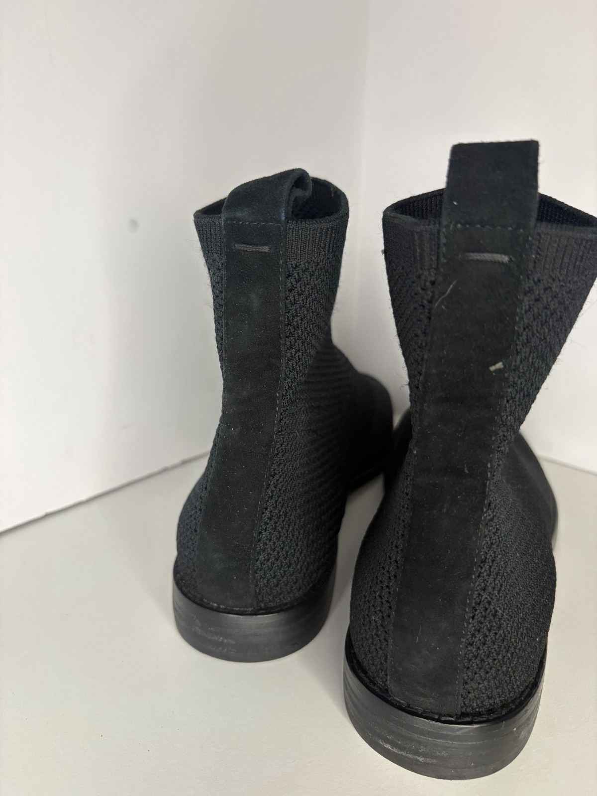 Eileen Fisher Stretch Rack Knit Sock Ankle Bootie Women’s Size 10 Round Toe
