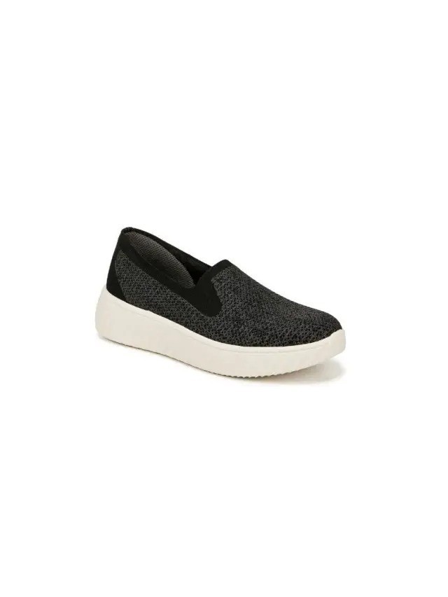 Bzees Wednesday Women Black Everyday Slip On Shoes Size 6M New
