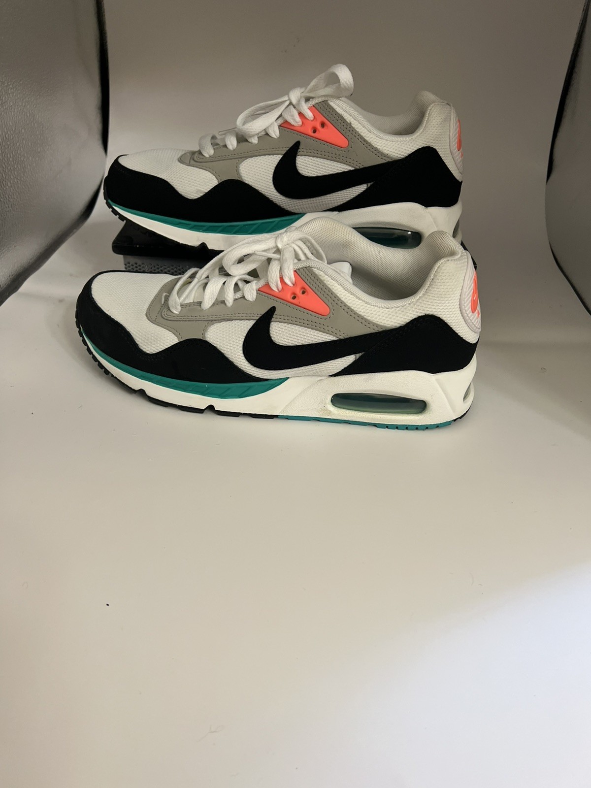 Nike Womens Air Max Correlate 511417-136 White Black Green Orange In Box Sz 8.5