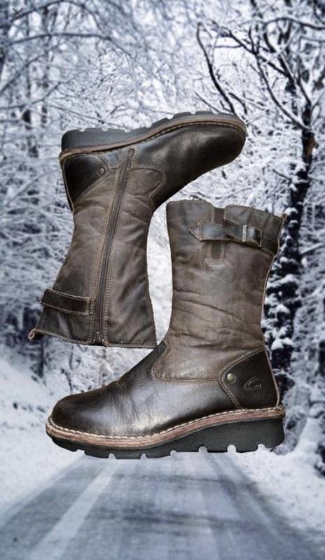 Women Camel Active Boots Brown Leather 36 #6VGH
