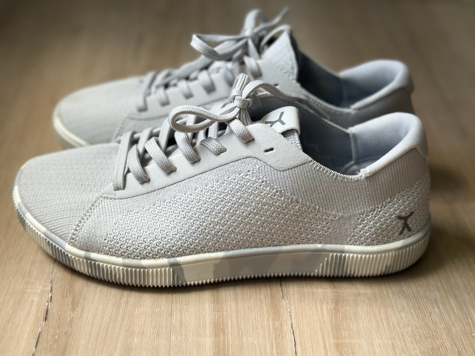 Flux Footwear Adapt Grey Knit Trainer Shoes Women’s Sz 7