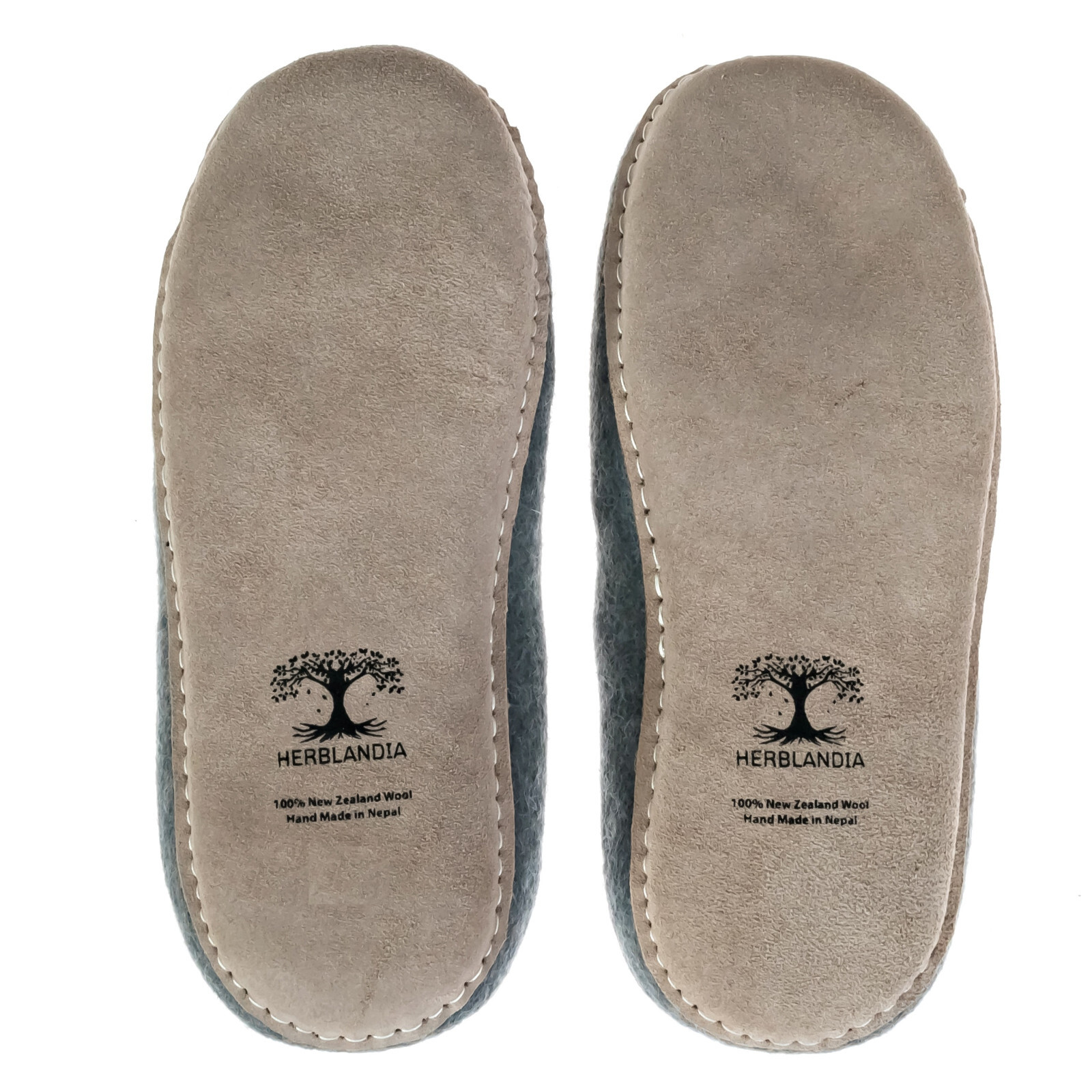 Eco Friendly Natural Sheep Wool Felted Handmade Shoes Footwear Slippers