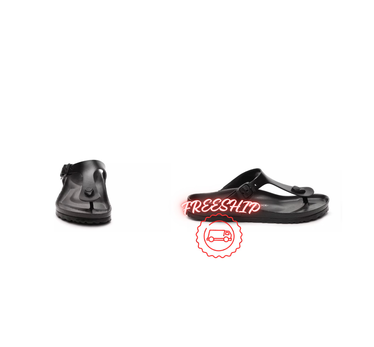 Birkenstock Women’s Gizeh Sandals Shoe Width Regular Black