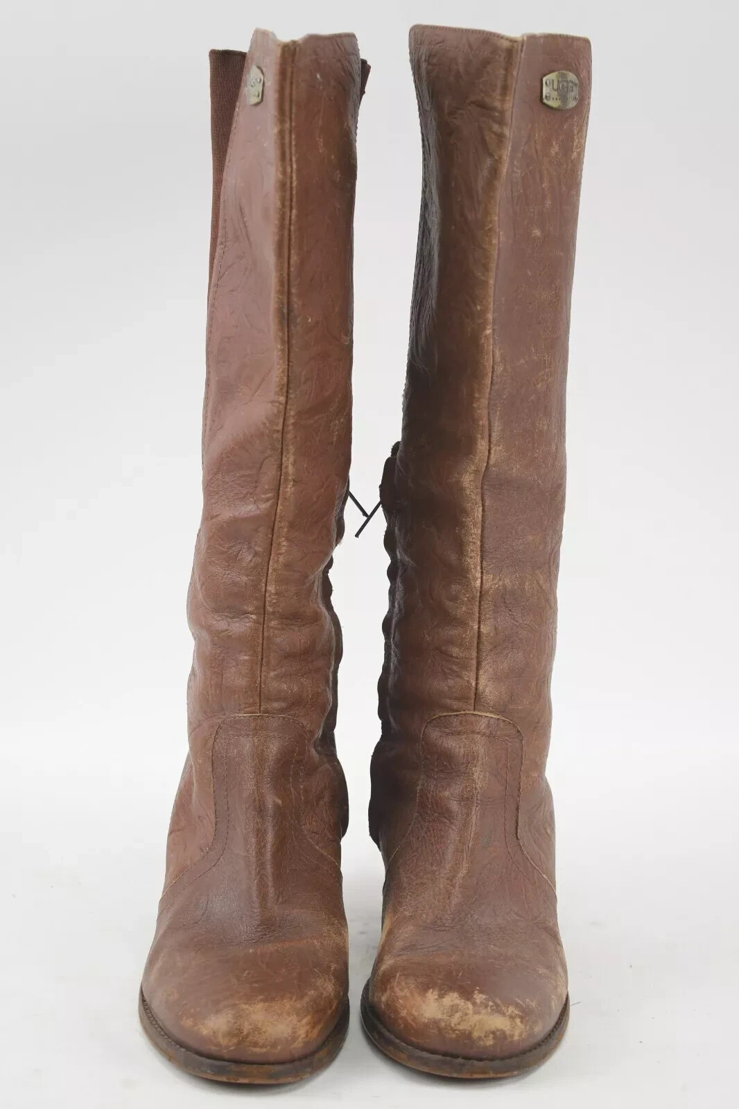 UGG Boots Women’s Size 10 Ashur Leather 5760 Bohemian Cowgirl Western Hipster