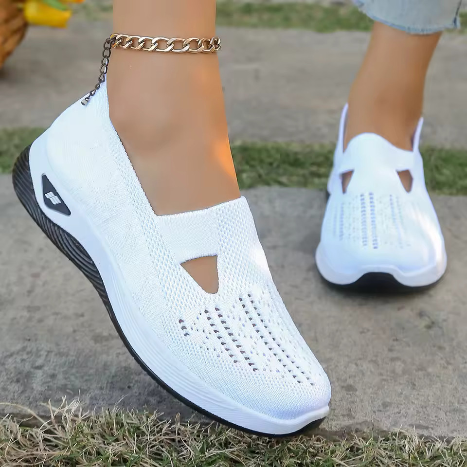 Women’S Casual Shoes Breathable Comfortable Orthopedic Shoes Non Slip Sneakers f