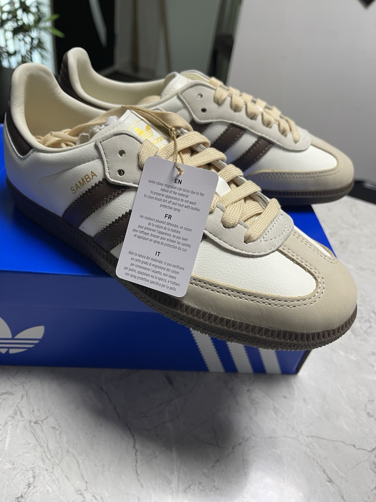 Adidas Originals Samba OG W Womens Size 6 JR8842 OWhite Athletic Shoes Sneakers