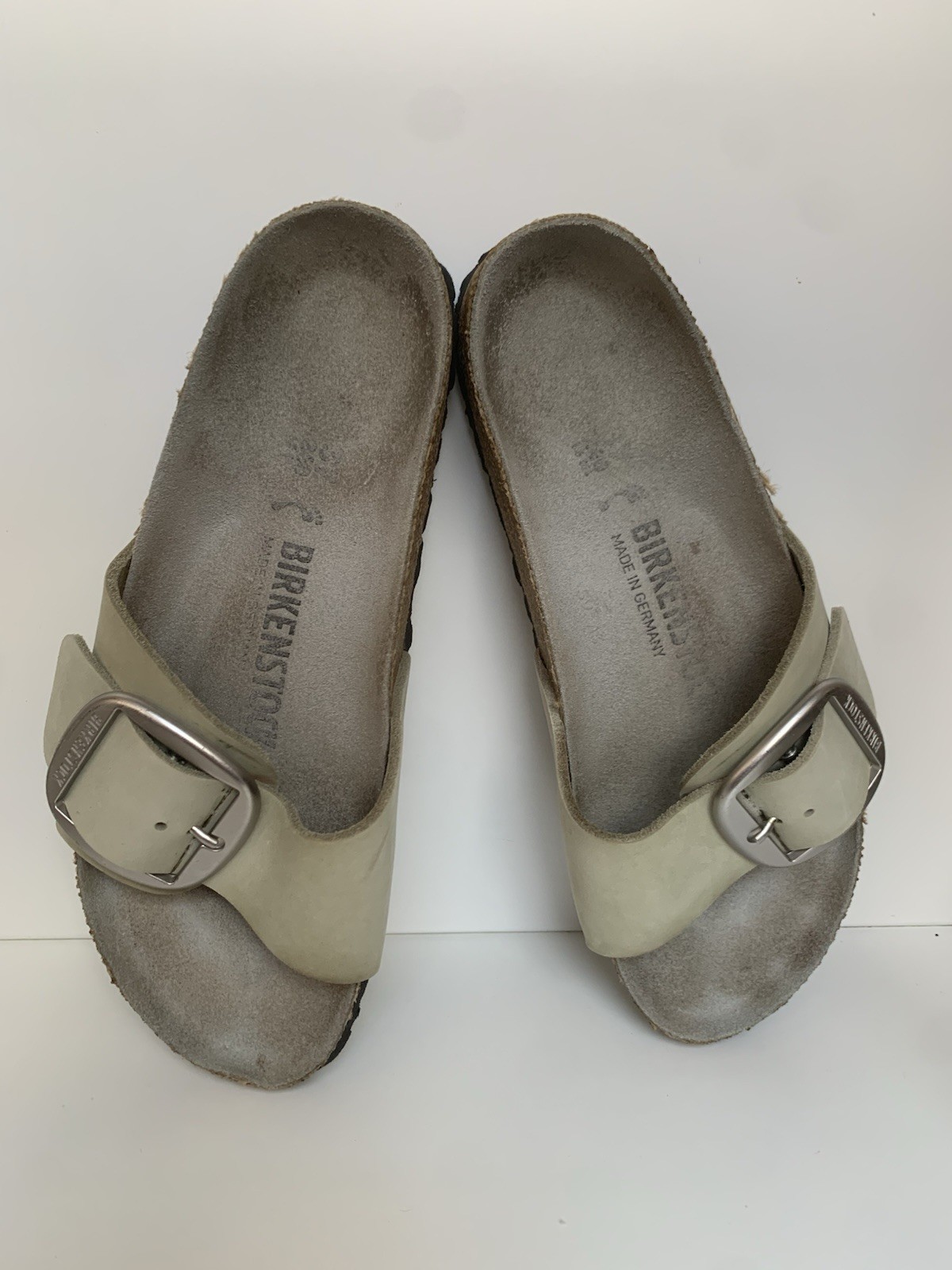 Birkenstock Madrid Big Buckle Leather Sandals EU 37 (24cm)