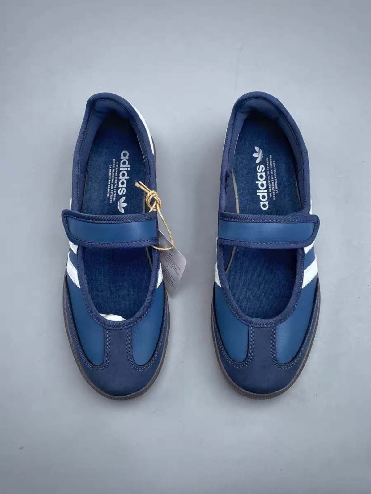adidas Samba Jane Crew Navy White IH 6484 Women New With Box