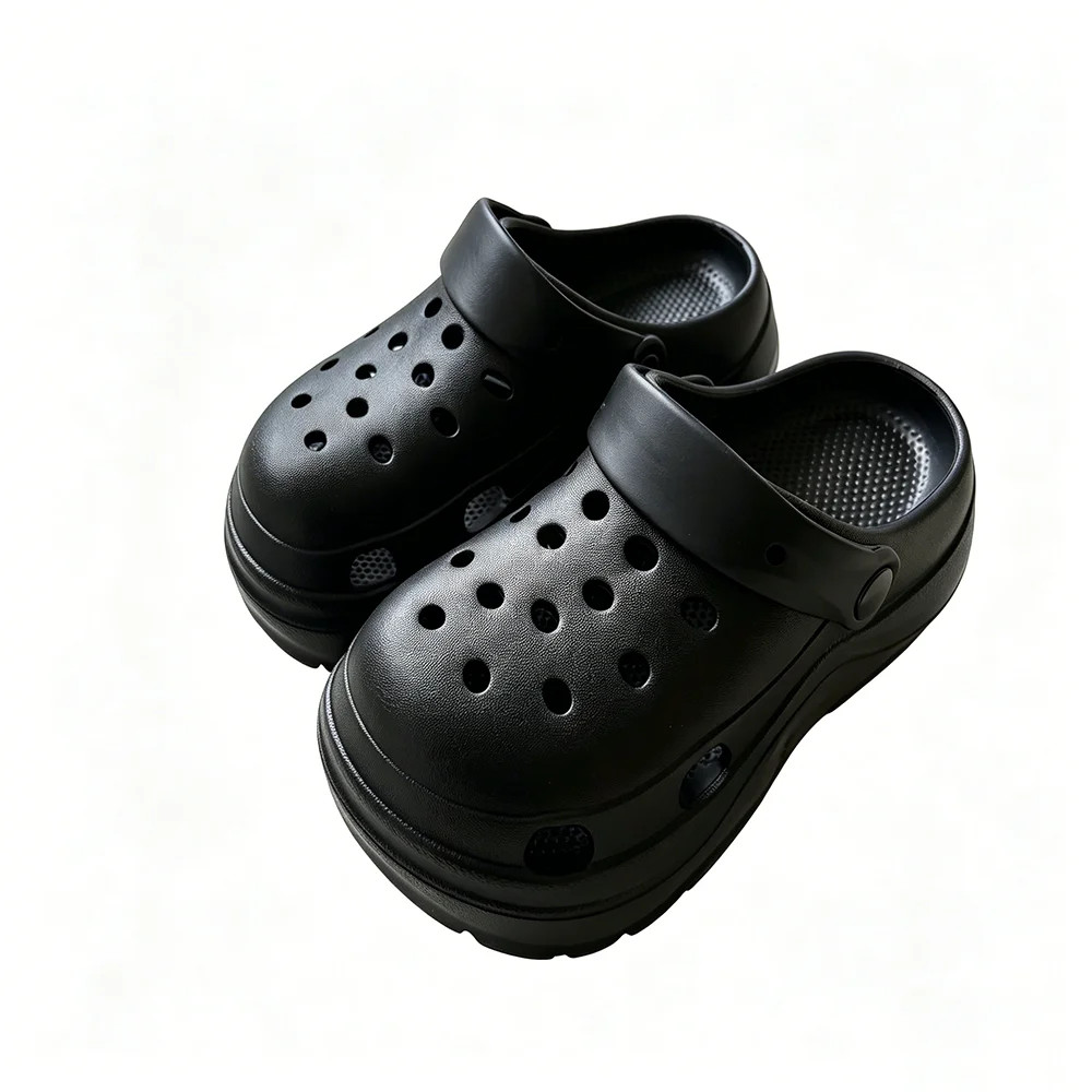 Women Thick Bottom Garden Clogs Shoes Cute Outdoor Hole Shoes EVA Casual Slip on