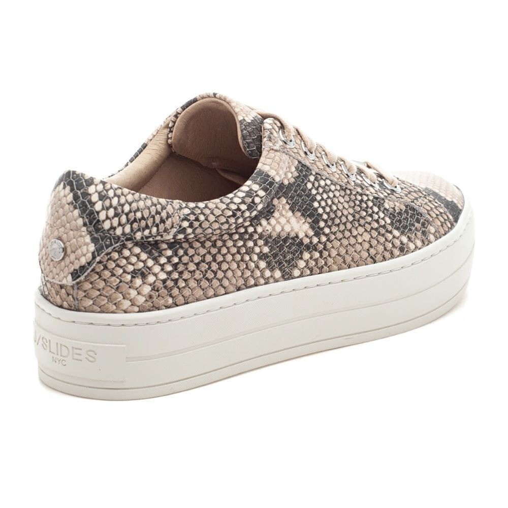 J/SLIDES HIPPIE SNEAKER NATURAL MULTI EMBOSSED