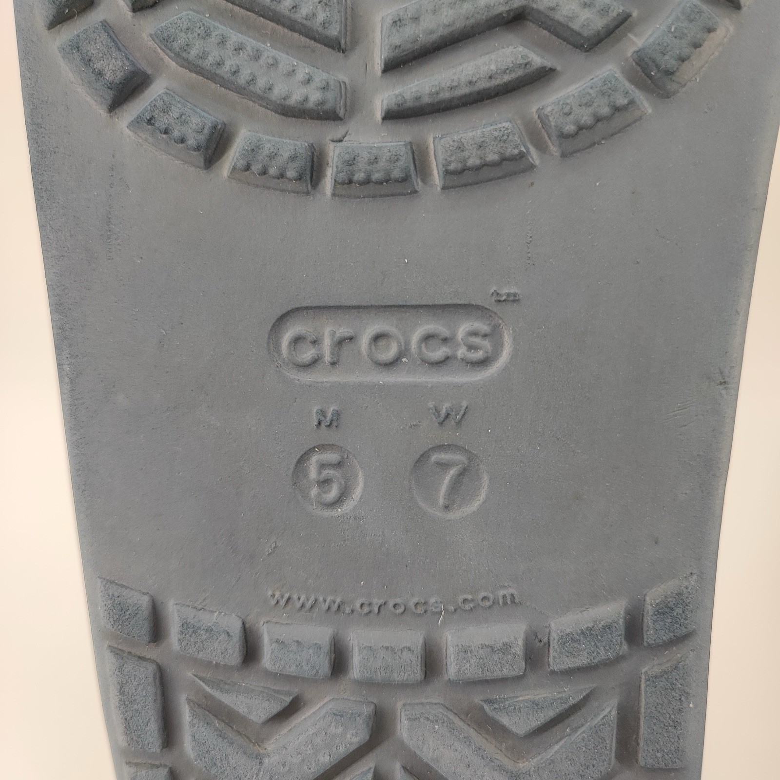 Crocs Bayaband Women’s Size 7 US Sandals Croslite Blue Comfort Slip-On