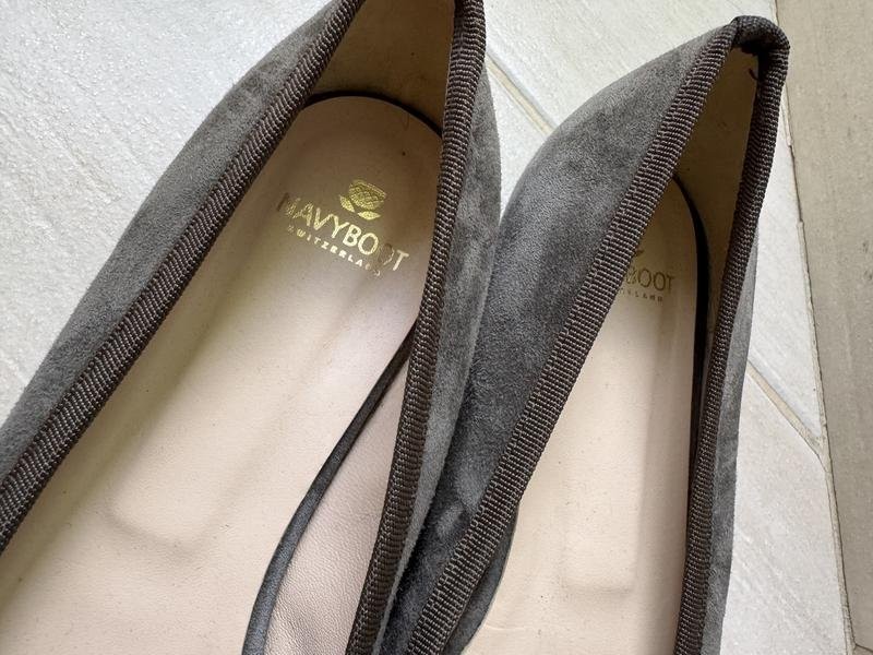 women navy boot heels khaki suede 39