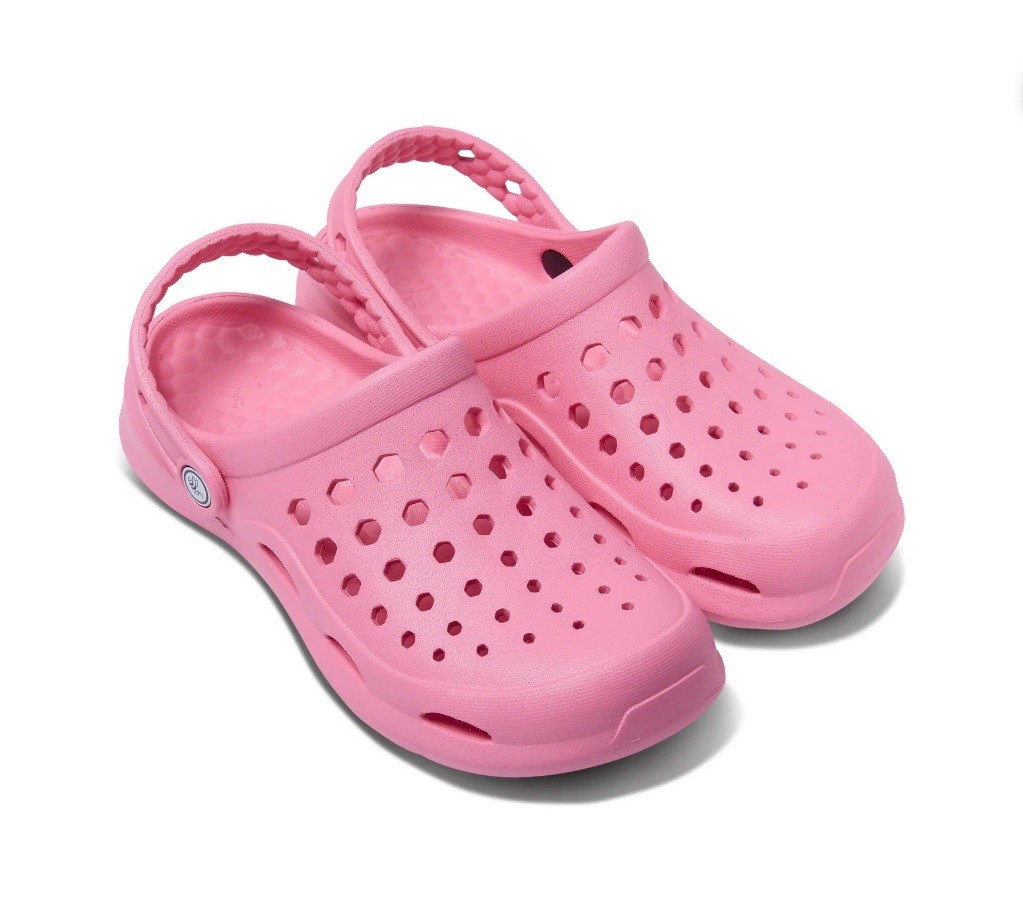 JOYBEES Unisex Size 10 Women/ 8 Men Active Clog Comfort Sandals • Pink