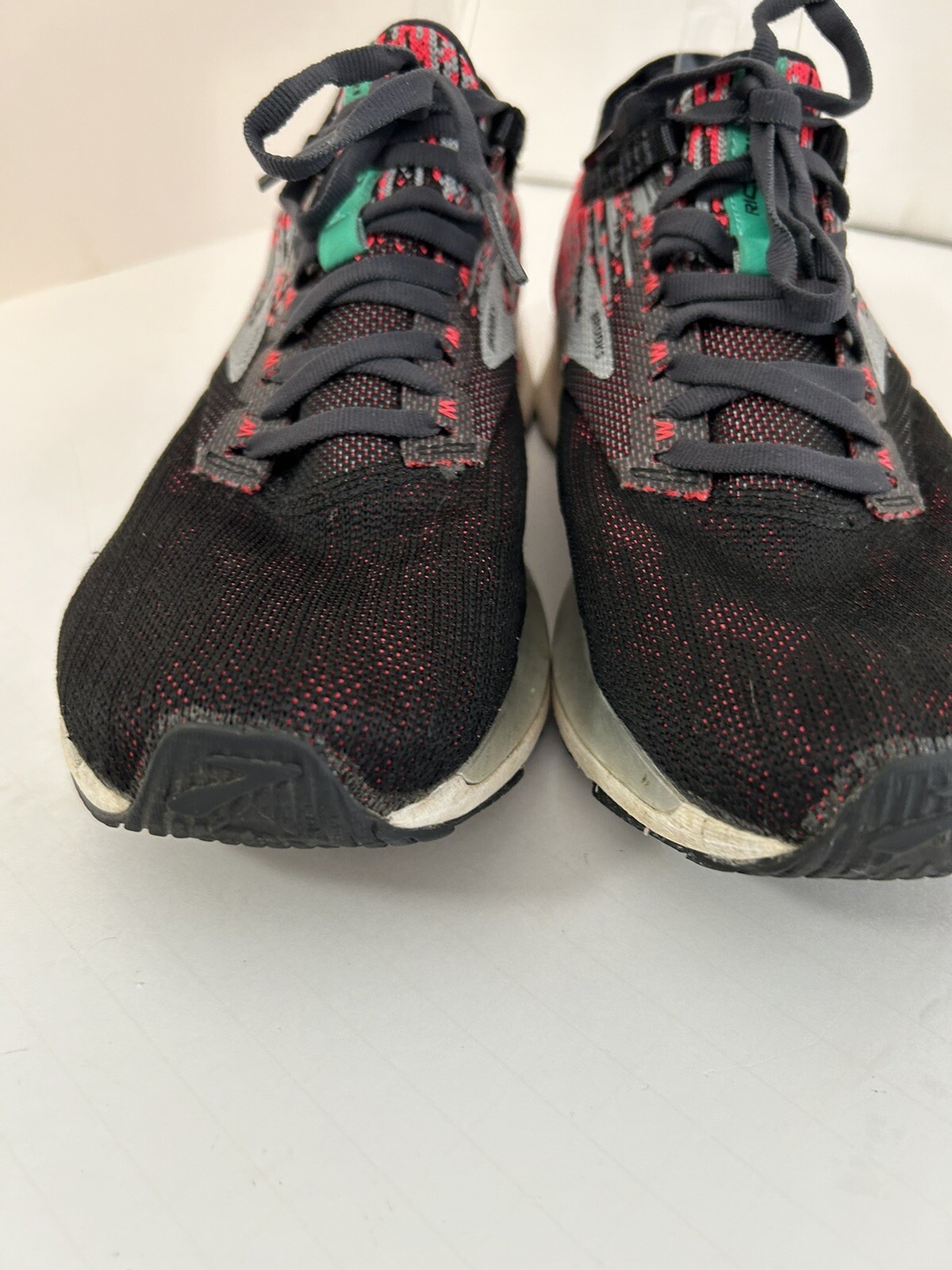 Brooks Ricochet -Womens 10 Black/Pink 1202821B678 DNA AMP Sneaker Trainer Runner