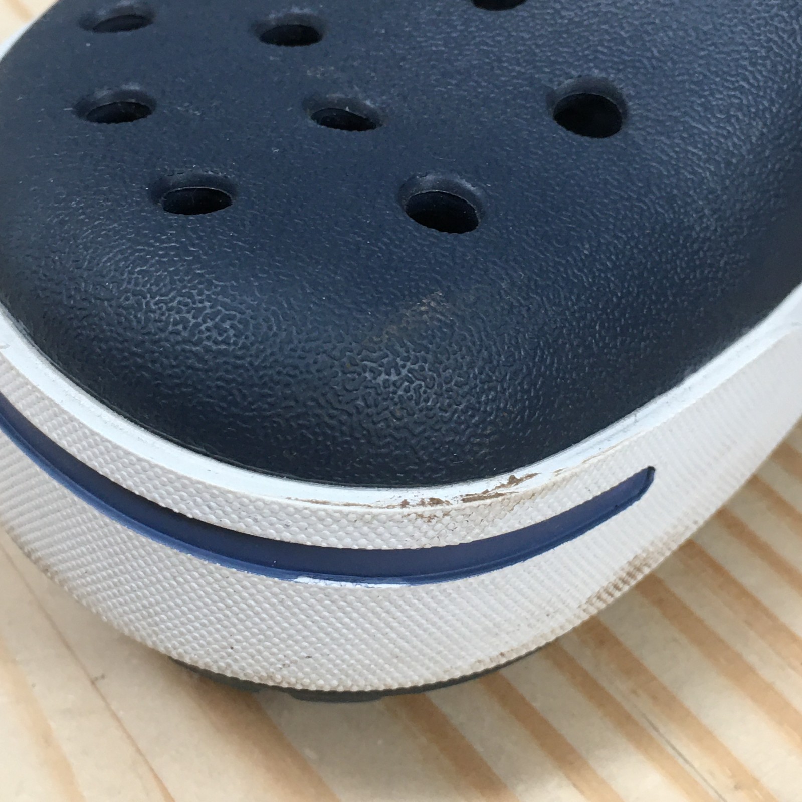 Crocs Crocband II Sporty Clogs Sandals Mens 6 Womens 8 Blue Croslite 11989