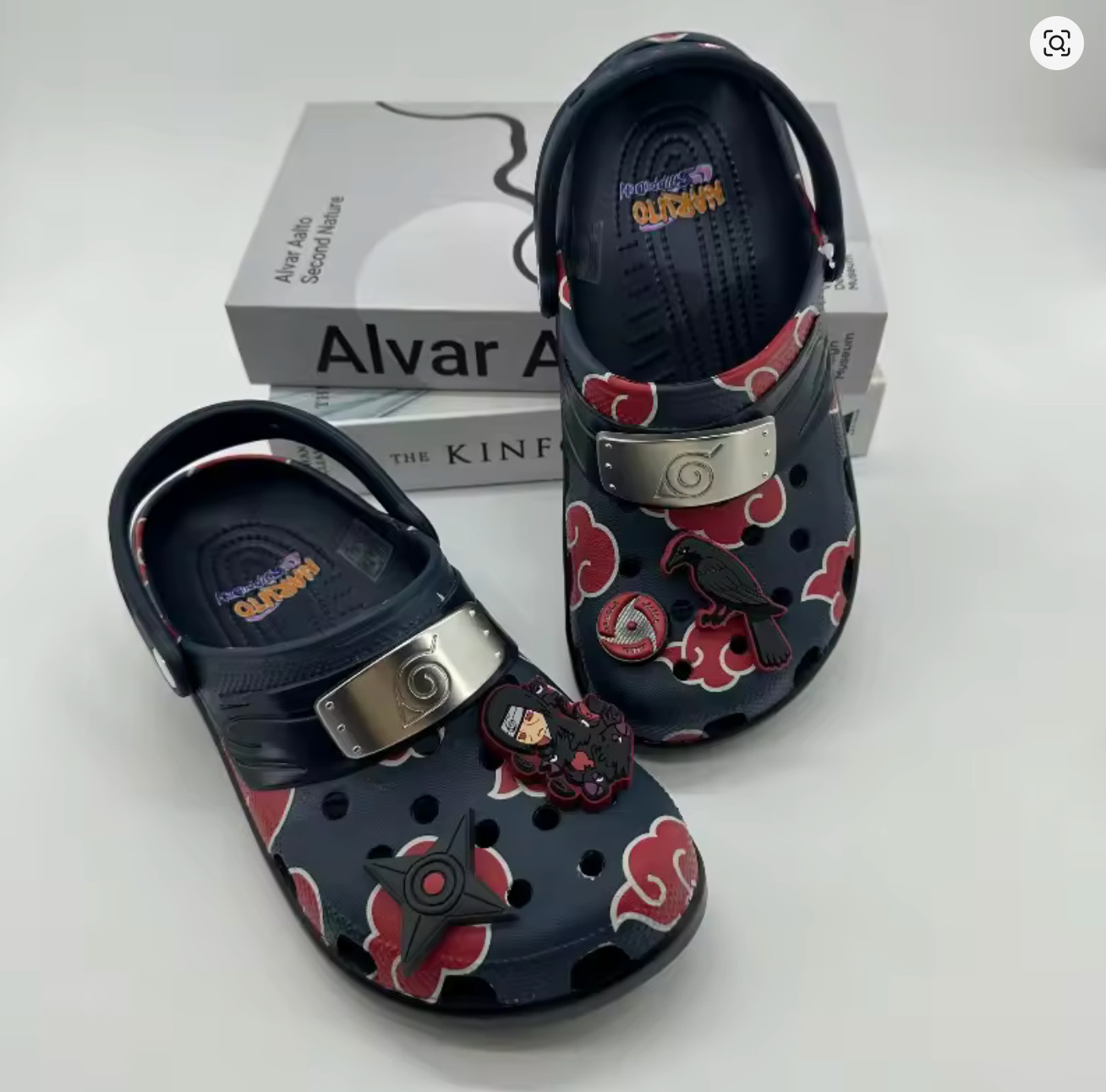 Itachi Slippers Slip On Unisex Soft Comfortable Naruto Casual Shoes 36-43