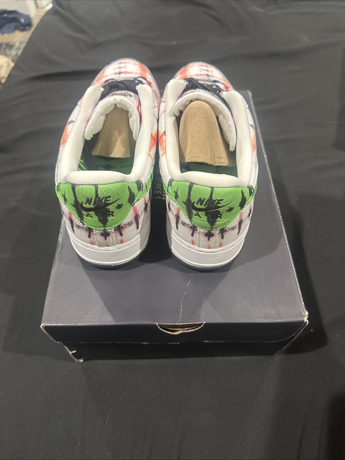 Women’s Nike Air Force 1 ’07 QS Tie Dye CW1267-101 – Size 10.5 – NEW