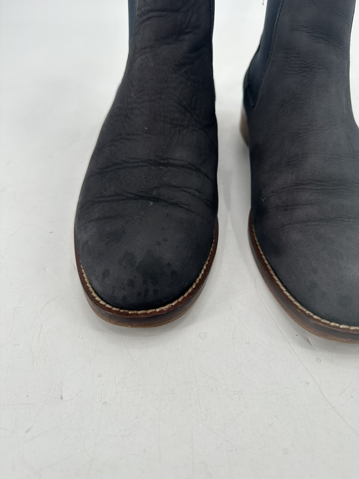 Russell Bromley Women’s US 9 EU 40 Chelsea Ankle Pull On Booties Navy Blue