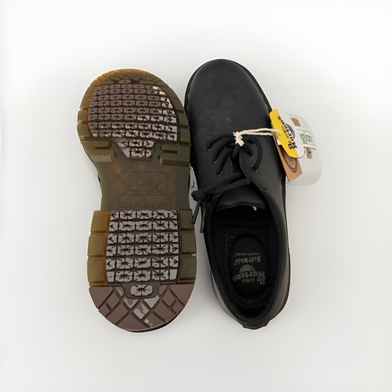 NEW Dr. Martens 1461 SR SoftWair Slip Resistant Shoes Black Women’s 11 Men’s 10