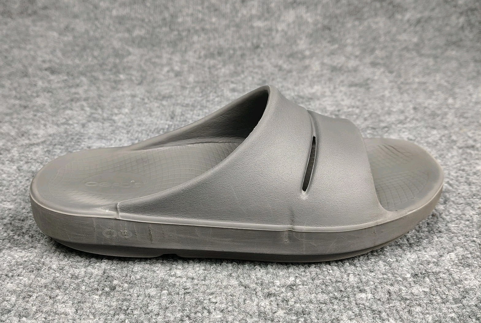 Oofos Ooahh W 10 M 8 Shoes Slip On Recovery Comfort Slide Sandals Gray