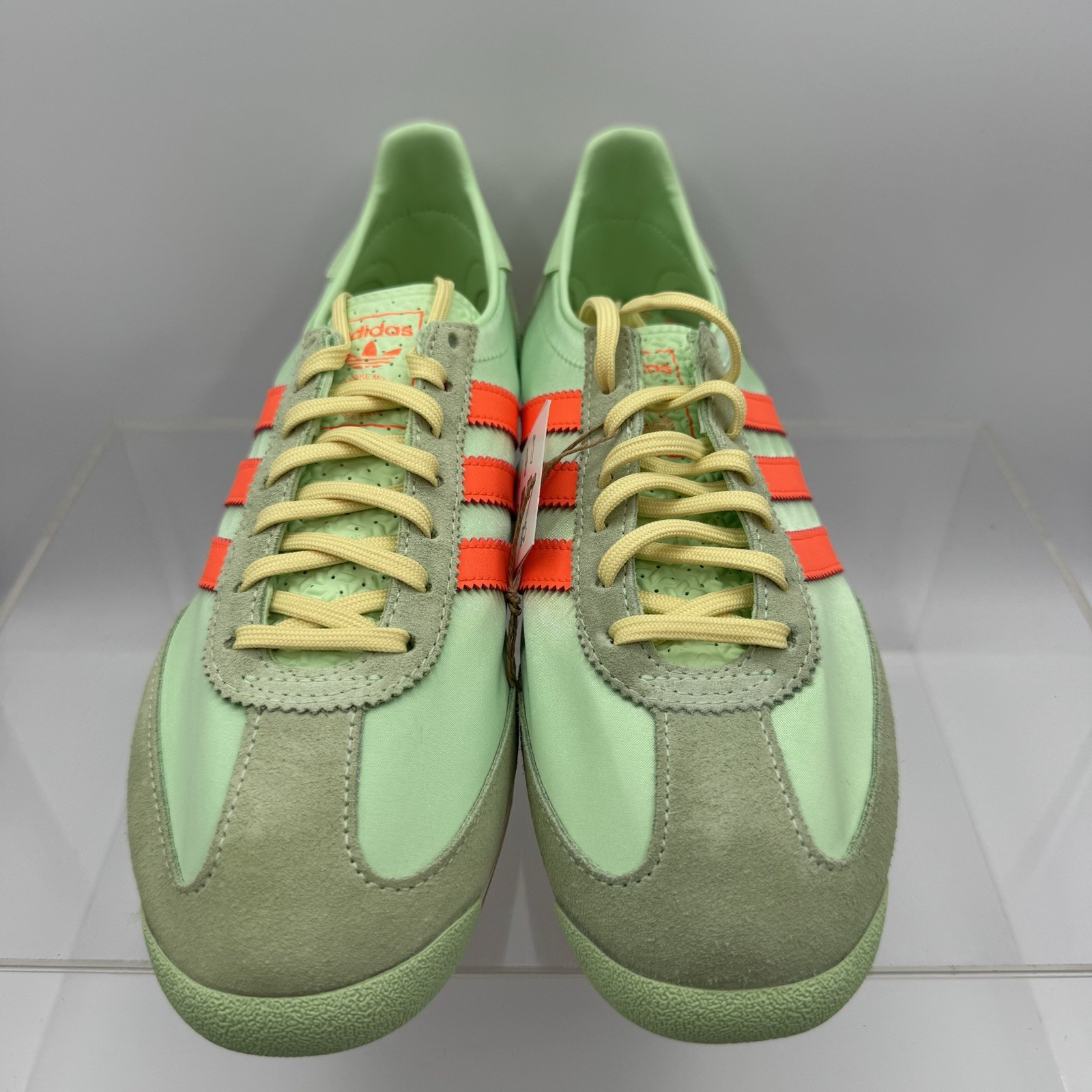 Brand New Adidas SL 72 OG Mint Green Orange Suede Sneaker JI0197 Women Size 9.5