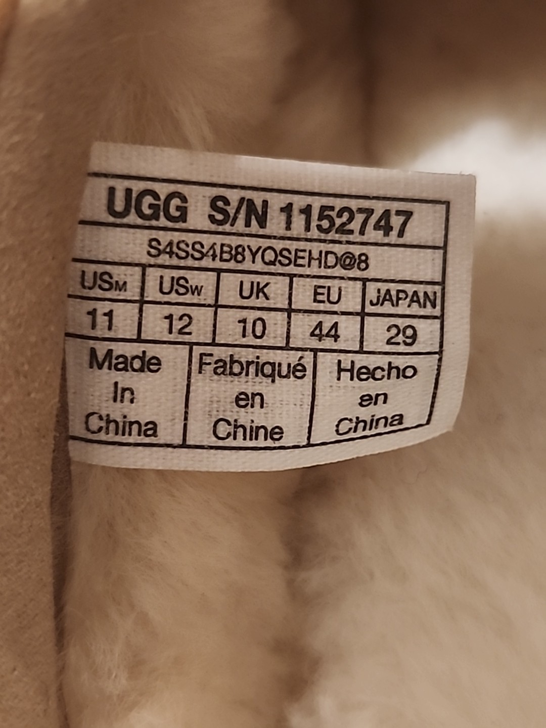 UGG Tasman Crafted Regenerate Slippers Shoes Size All Gender M11/W12 «Sand»