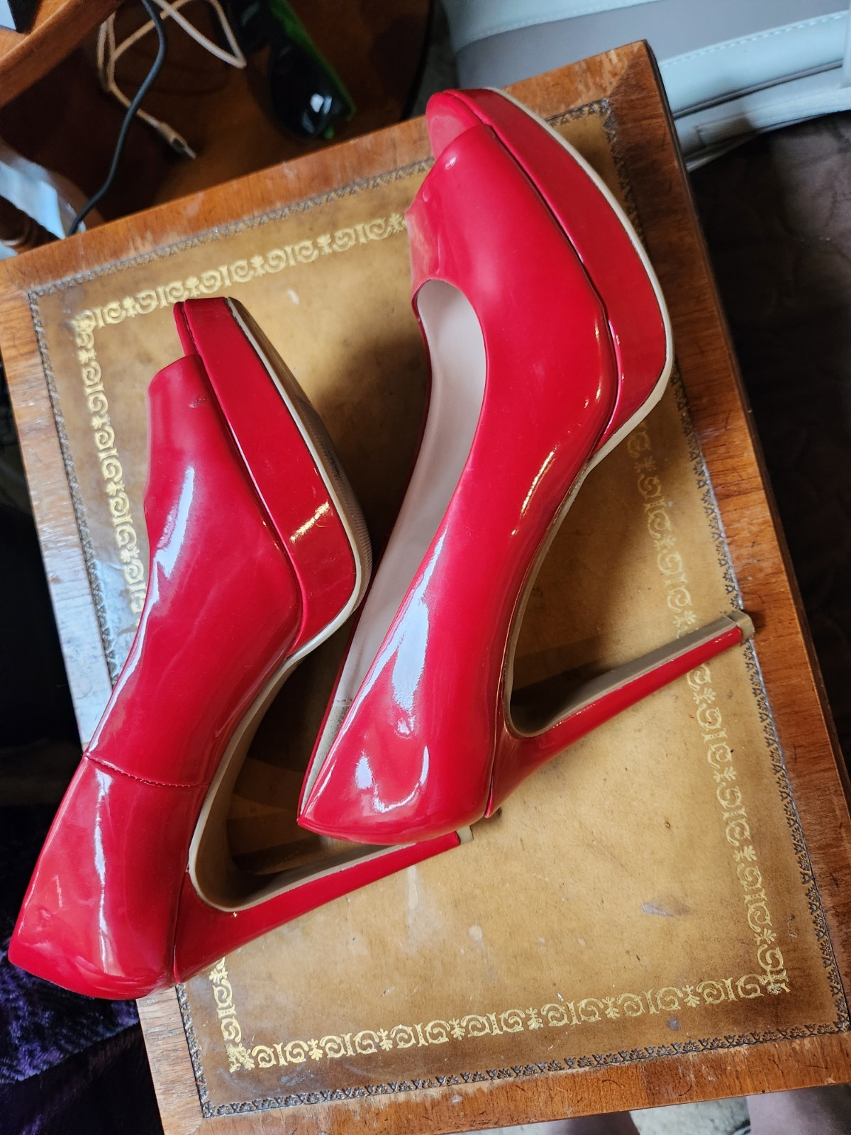 womens shoes red 👠 size 9
