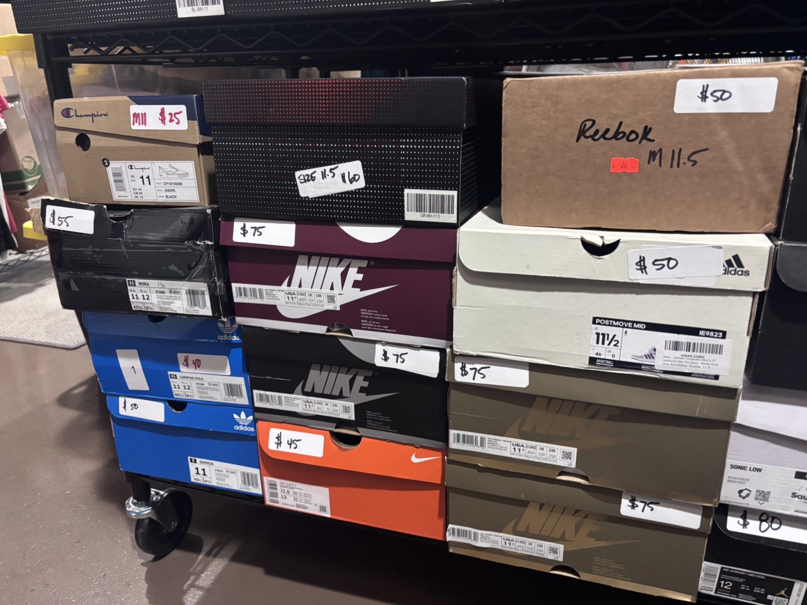 8 Pairs Men’s & Women/Kids Shoes Reseller Lot – Brand NEW New With Box Random