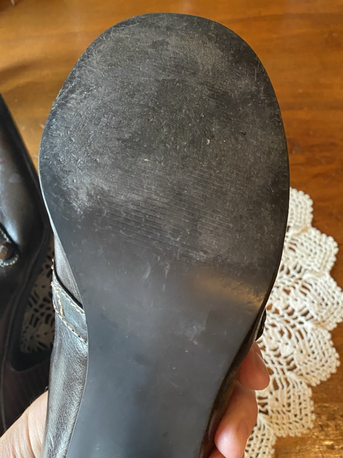 VTG Adrian MUDD Mary Jane Brown Slip On High Heel Pumps 2.5” Women’s 10M READ