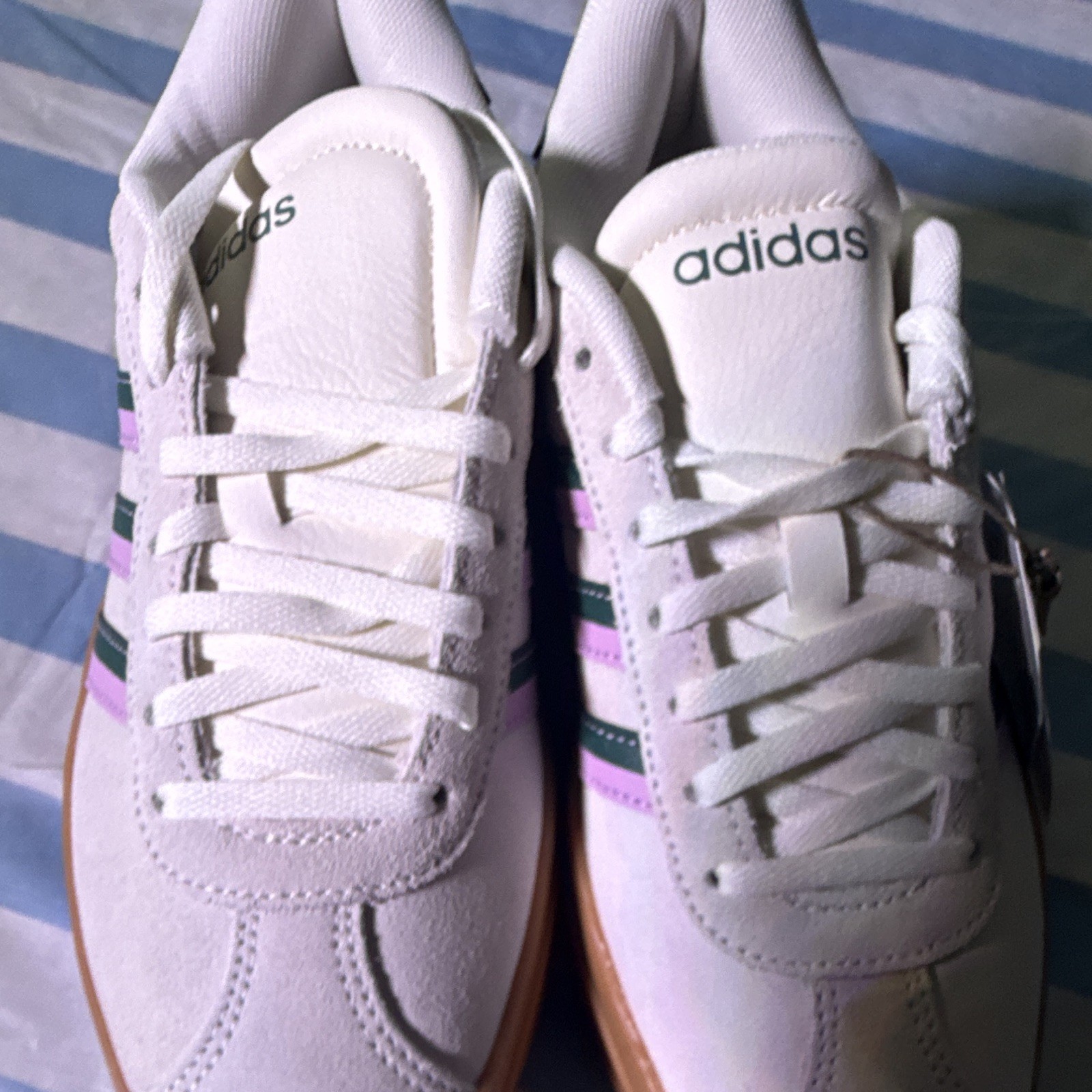 Adidas VL Court Bold Shoes – Platform Gum Sole – Women’s US 6.5 / UK 5 / EU 38 (