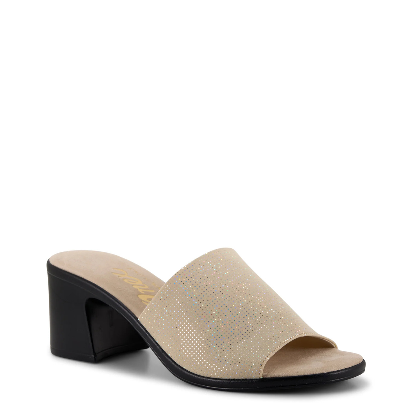 Onex Rebecca Beige Elastic Slide Wedge Sandal Women’s US sizes 5-11/NEW!!!