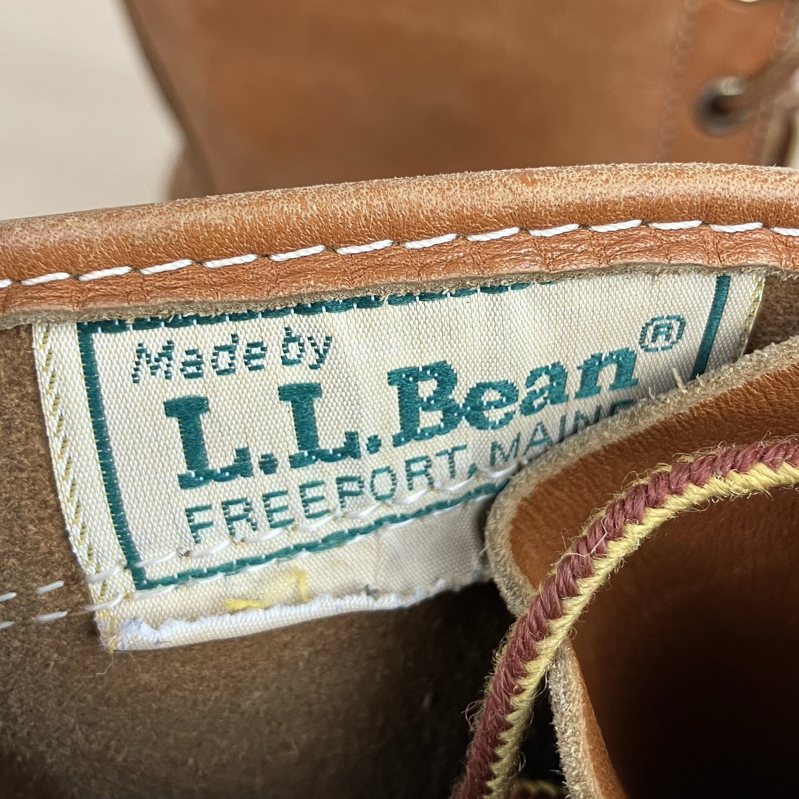 Vintage L.L. Bean Women’s Size 9.0 Duck Boots Brown Leather Unlined Hunting Shoe