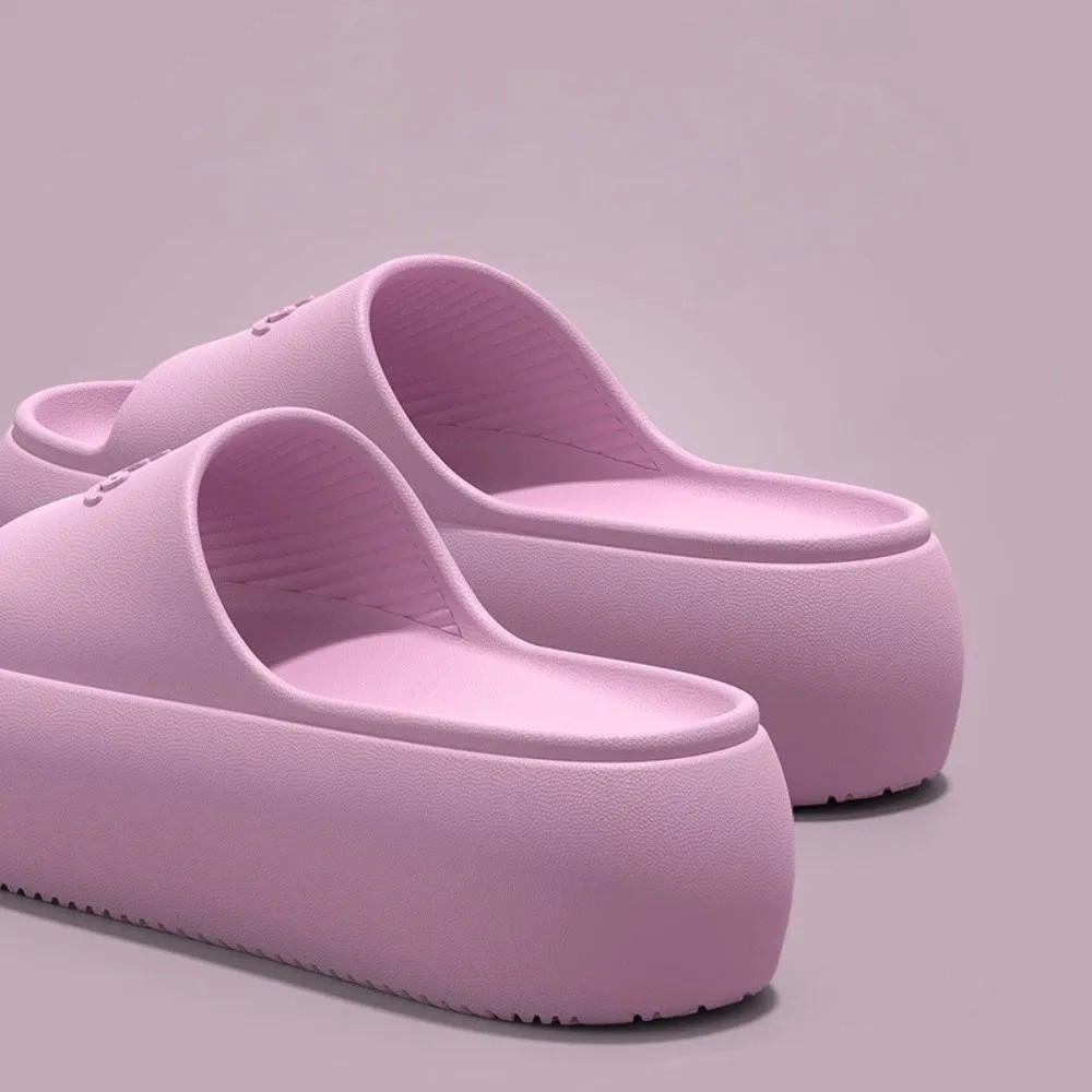 Non-slip Thick Sole Slippers Summer Style Comfort Home Slippers Height Increasin