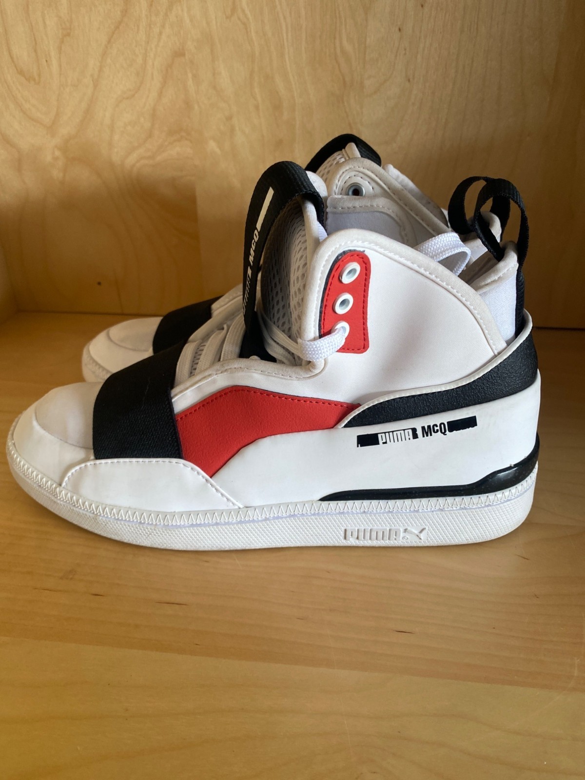 PUMA x McQ Alexander McQueen Brace Mid Sneakers 360552-01 Women’s Size 6
