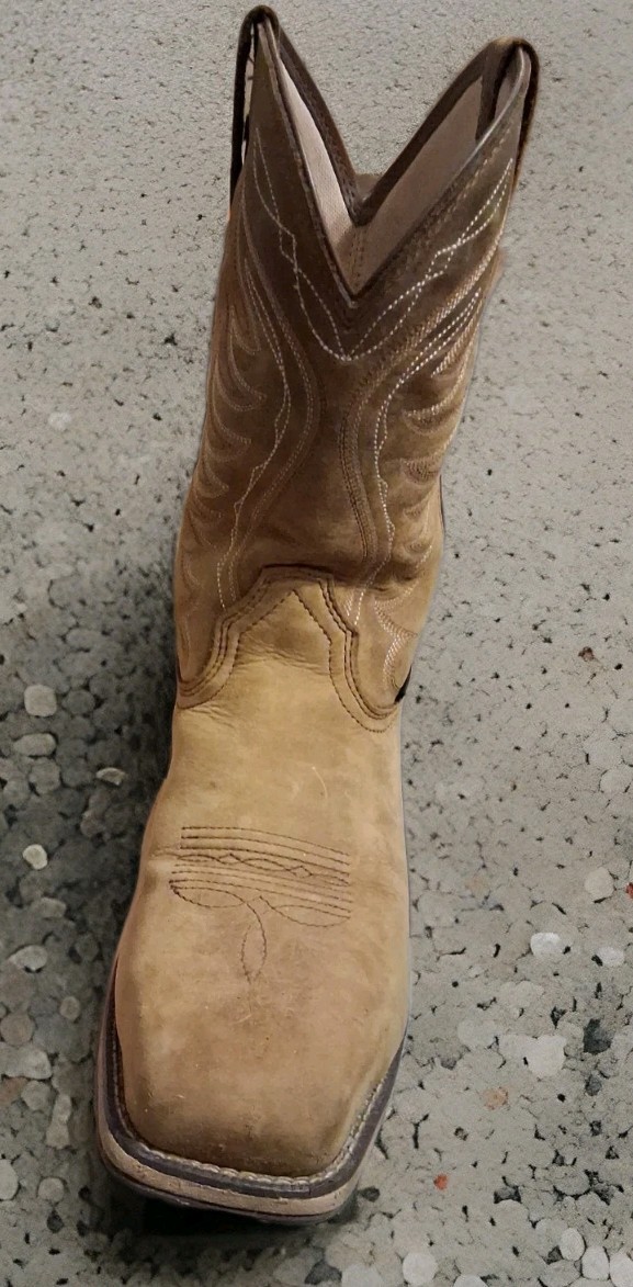 Ariat Womens Size 10B Brown Leather Western Cowboy Boots