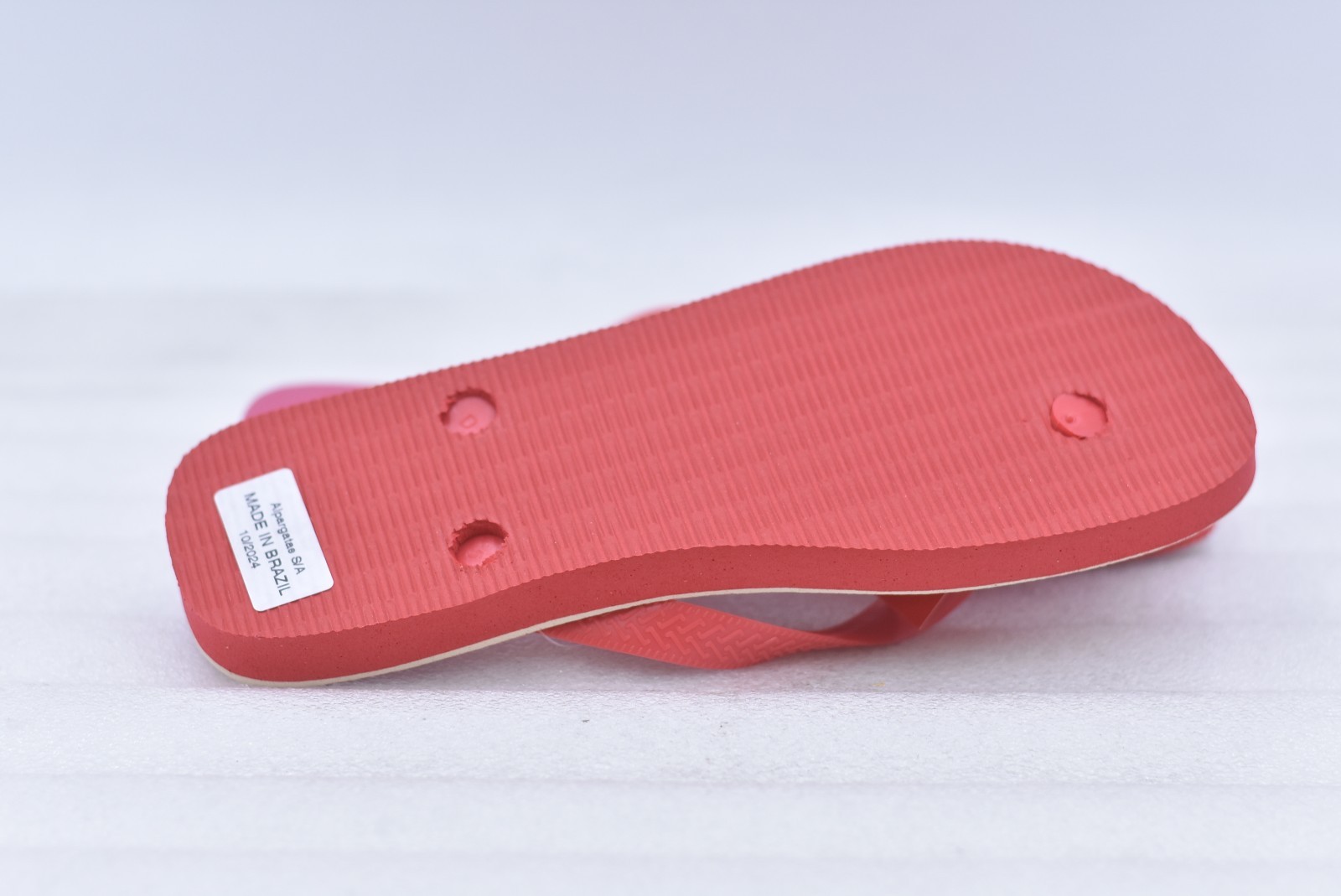 Womens Farm x Havaianas Ruby Red Flip-Flops Size 9/10 (EU 41/42)