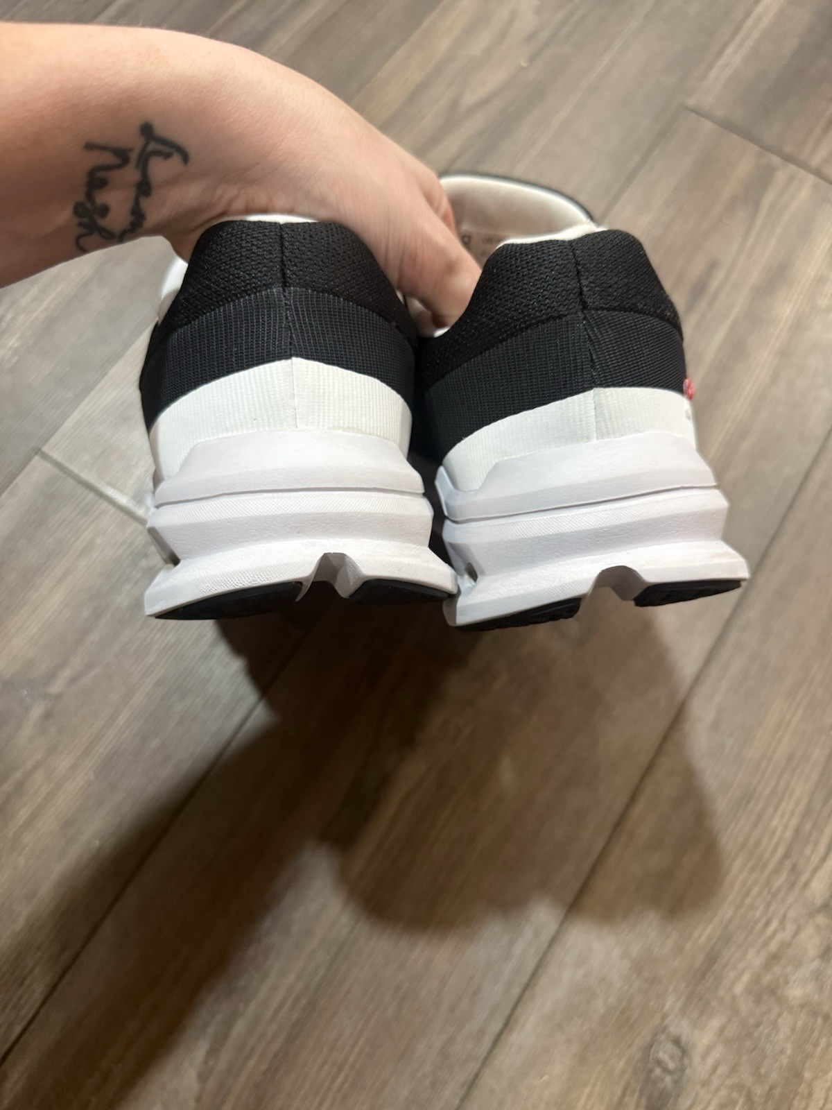 On Cloudgo Running Shoes Glacier Black Women’s 8.5 CloudTec EU 40