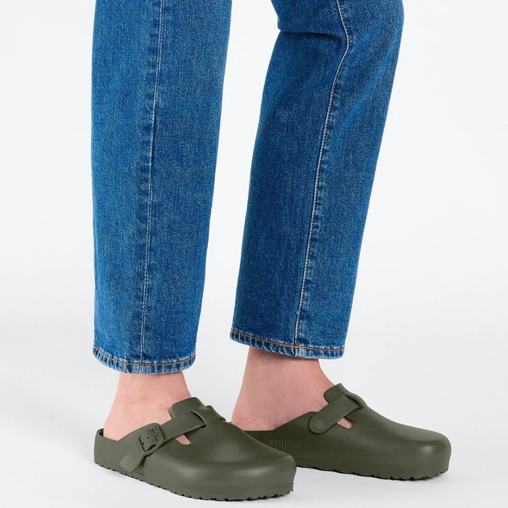 Birkenstock Women’s Adjustable Recovery Clog – Boston EVA Medium Narrow