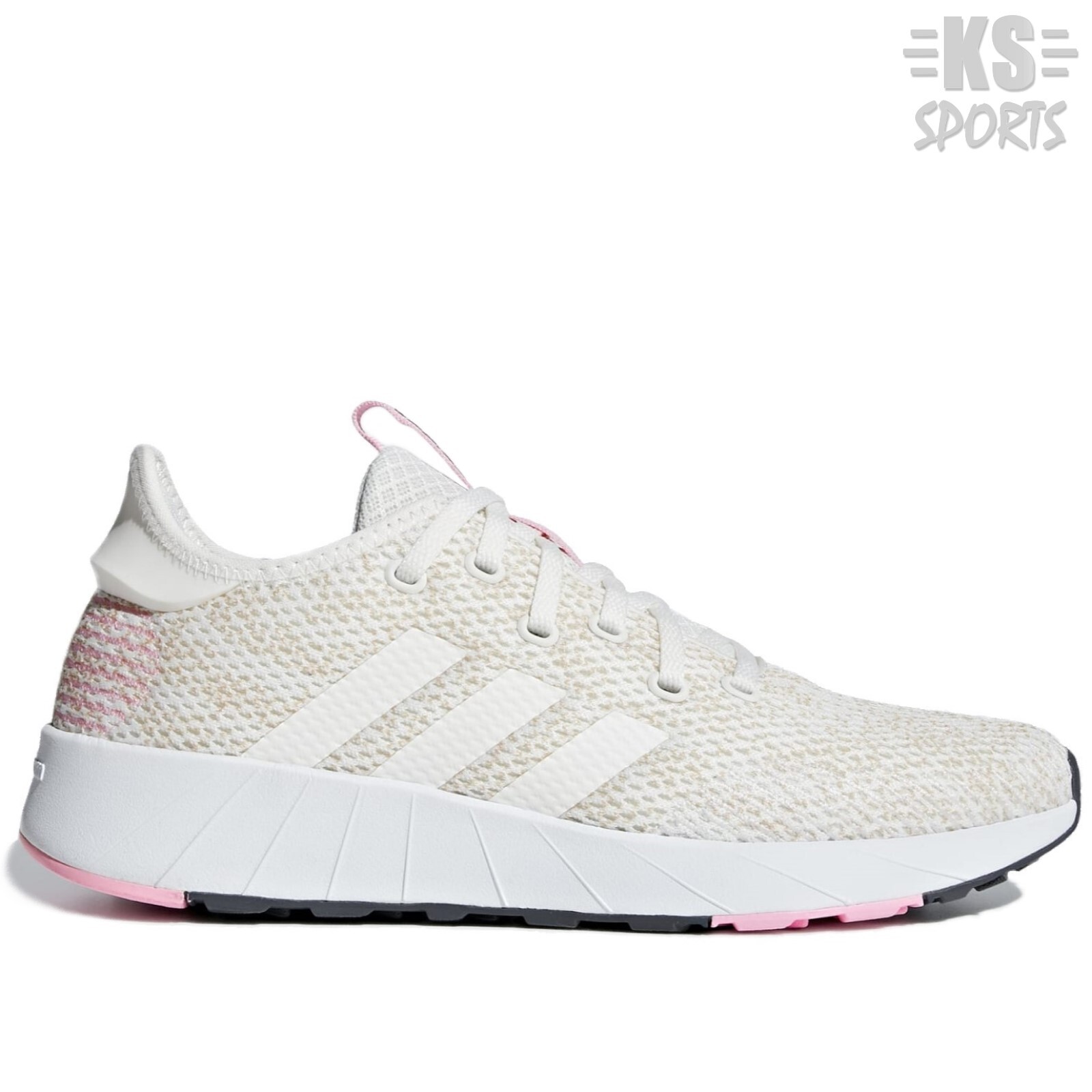 Adidas Questar X BYD ‘White Pale Nude’ Women’s Running Shoes | F34667