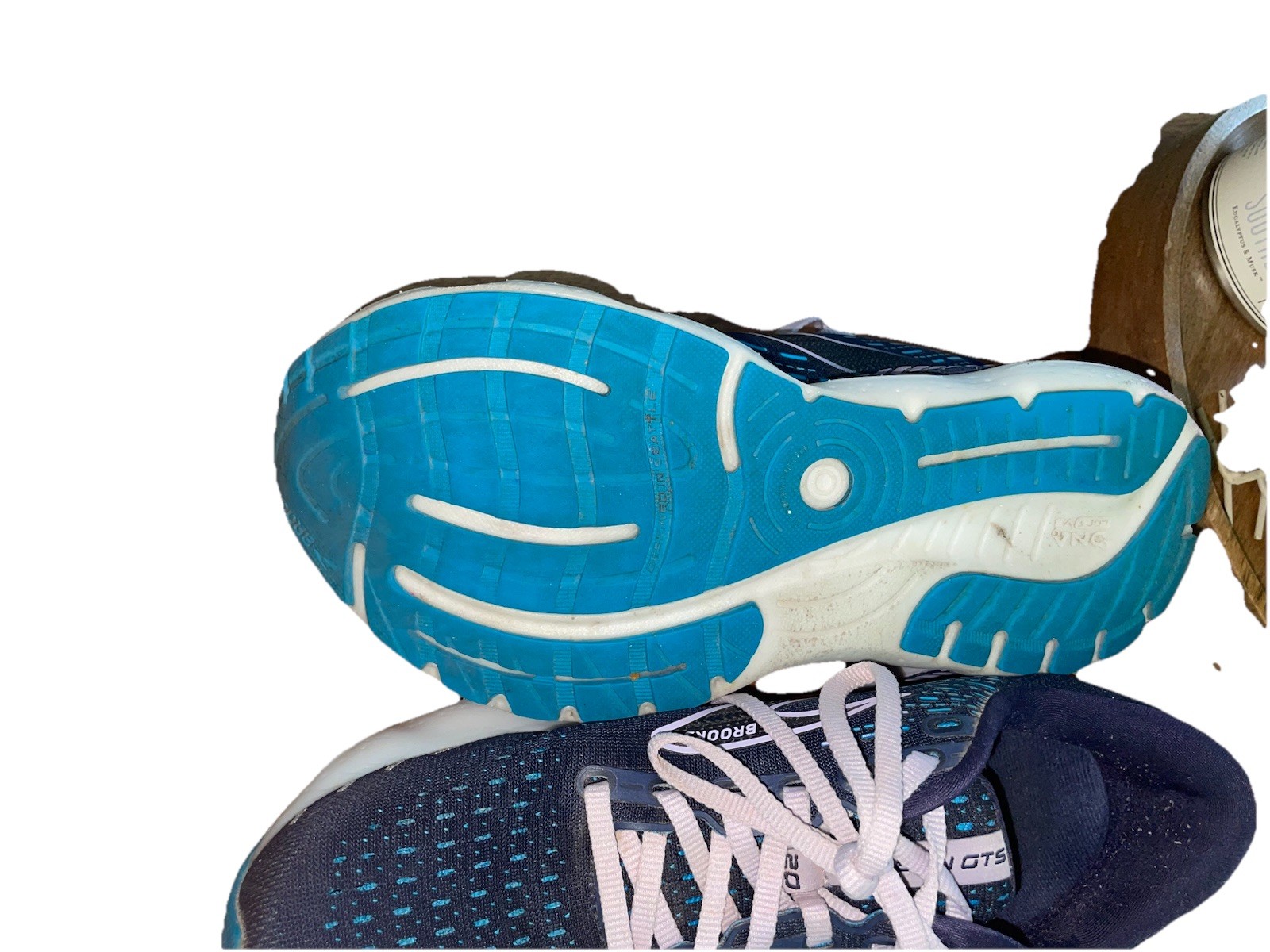 Brooks Glycerin GTS 20 Women’s Athletic Shoes Navy Blue Size 9 M Excellent