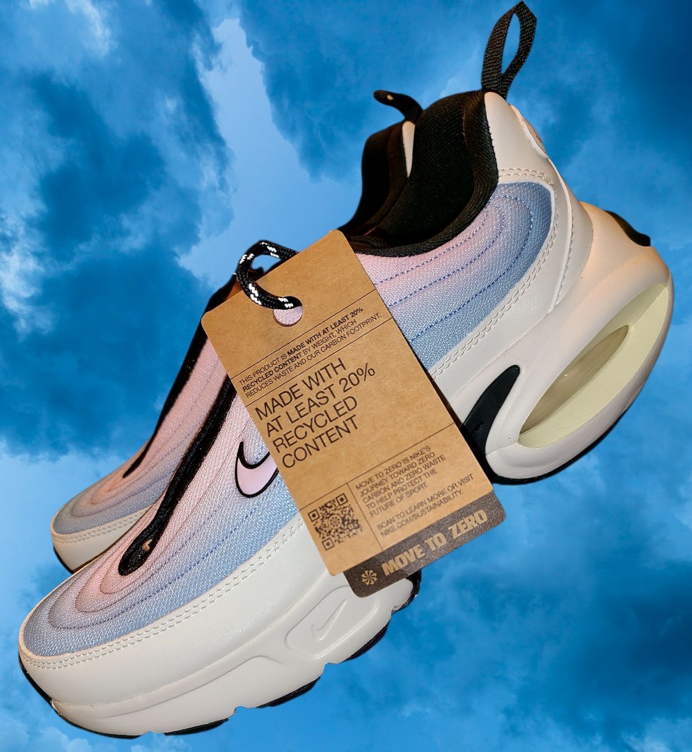 Nike Air Max Portal Sail/Pink Foam-Aluminum HV5761-133 Women Sz 11/Men 9.5 🔥🔥
