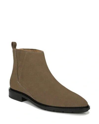 NEW $295.00 WOMEN’S SIZE 4.5 4 1/2 M VIA SPIGA EMELIN DARK CAMEL SUEDE BOOT