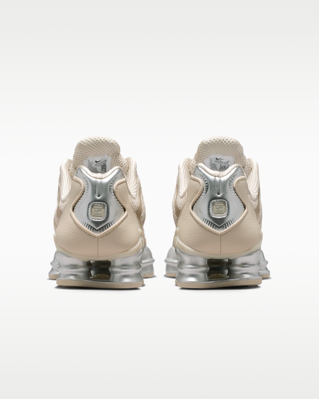 NIKE Women’s Shox TL IH2559-200 Cream 2 Black Metallic Silver