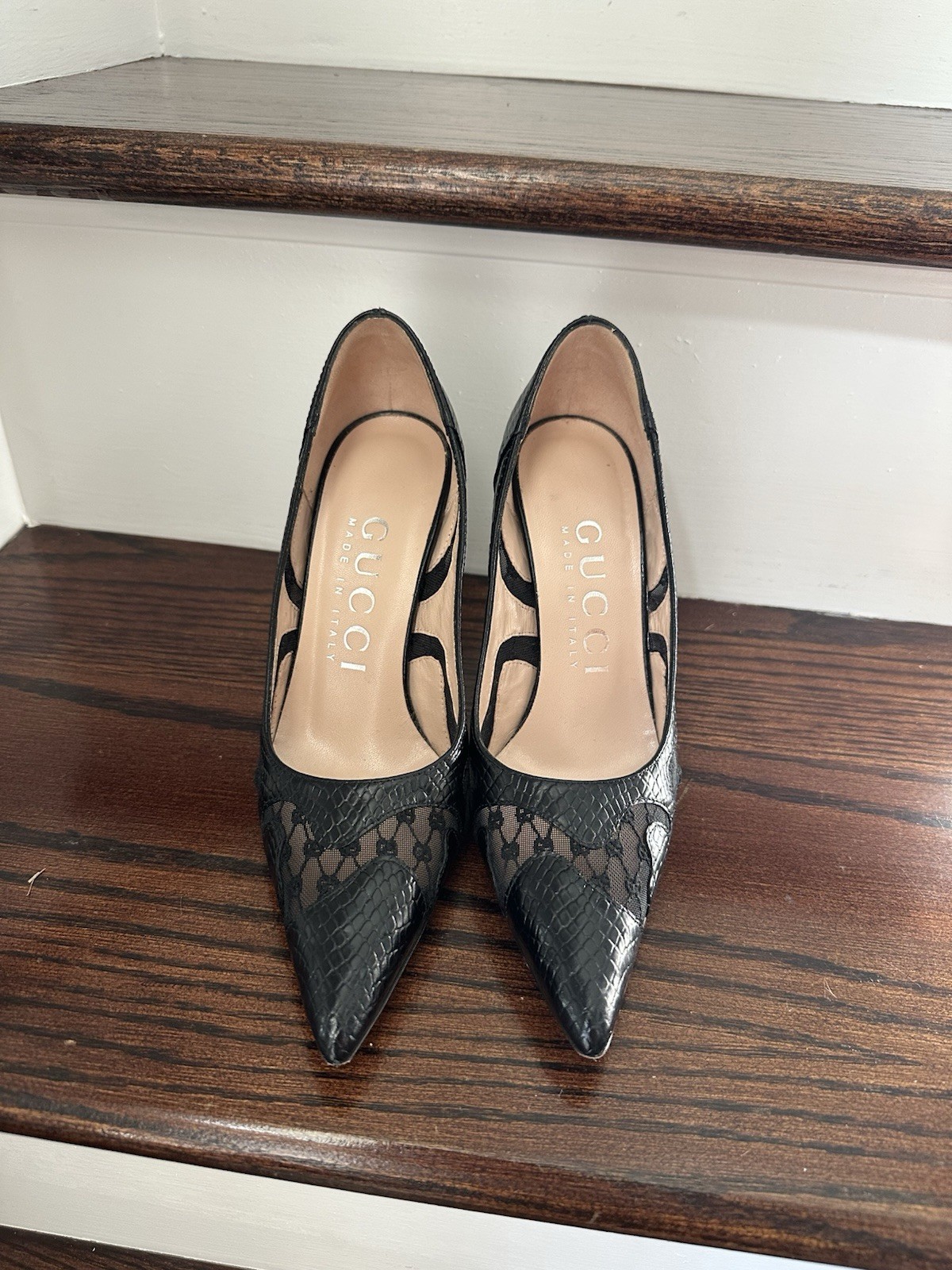 Black Gucci Heels | Size 5.5 | 3.5in Heels